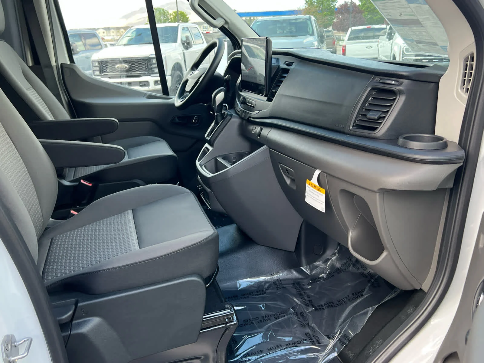 New 2026 Oxford White Ford Cargo Van image 14