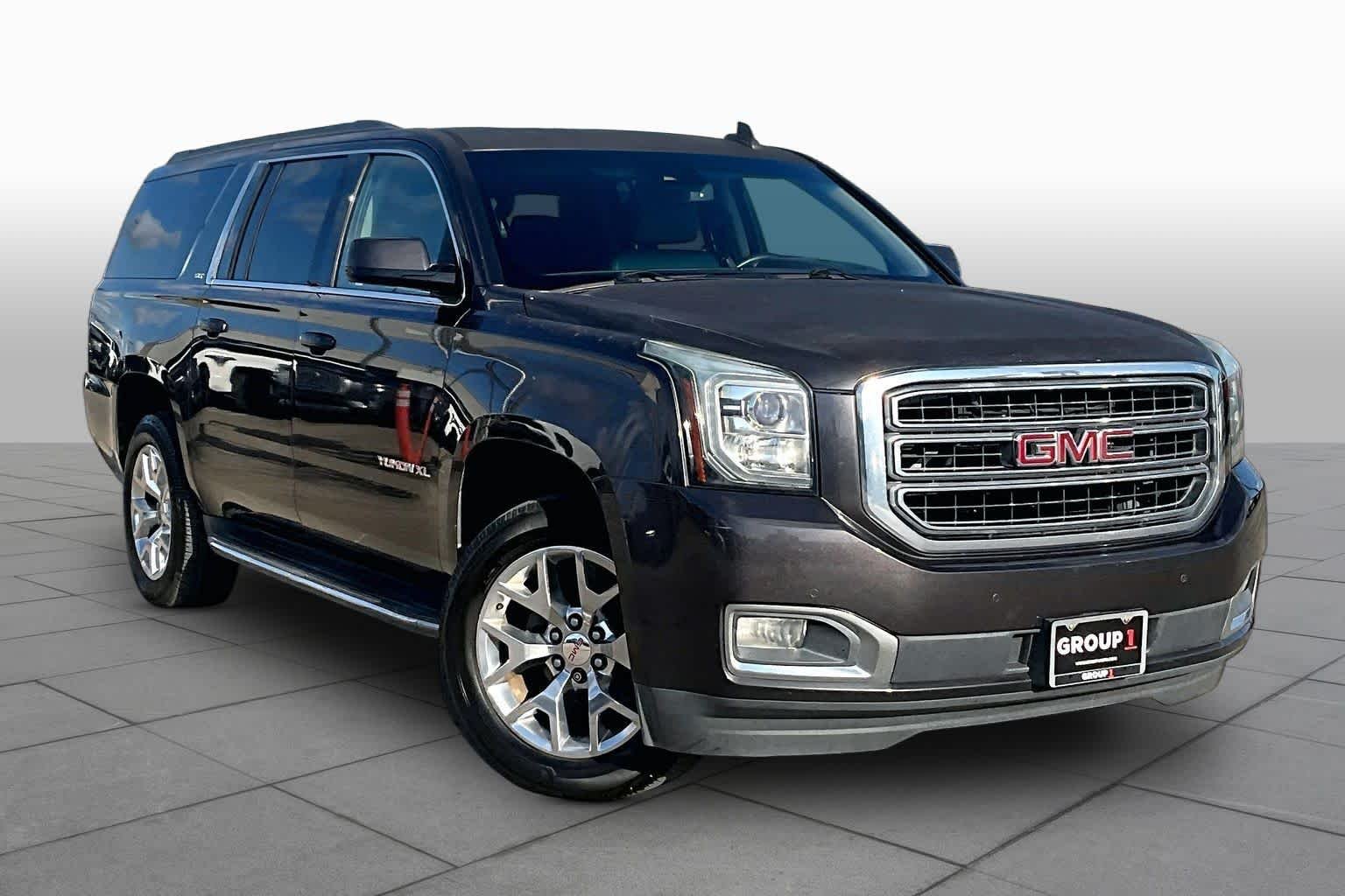 Used 2015 Iridium Metallic GMC SLT image 2