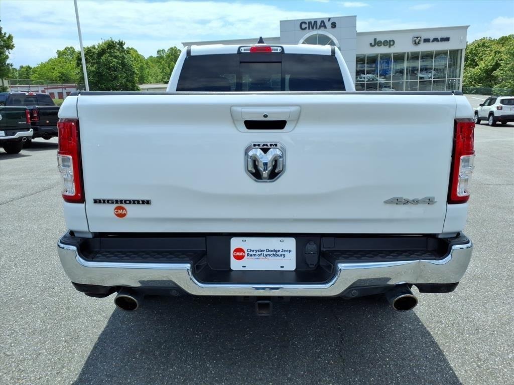 Used 2022 Bright White Clearcoat Ram Big Horn image 5