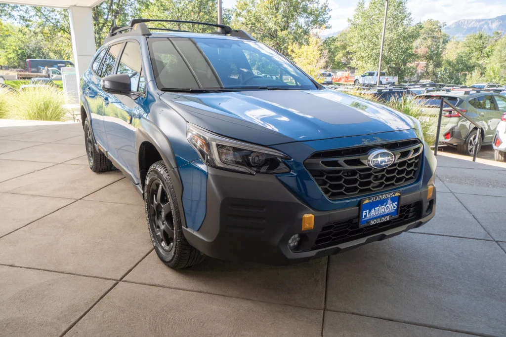 Used 2023 Blue Subaru Wilderness image 2