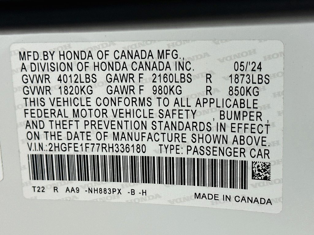 2024 Honda Civic EX - Photo 31