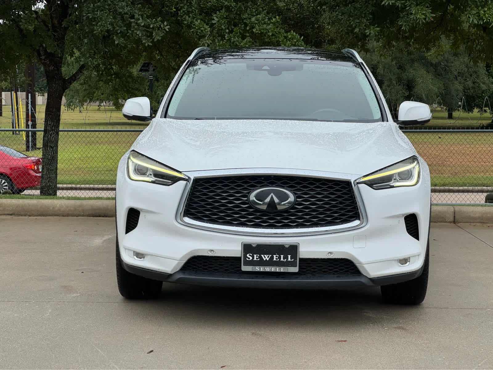 Certified Used 2019 Lunar White INFINITI ESSENTIAL image 2