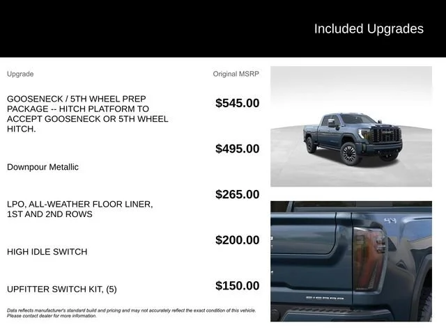 New 2026 Downpour Metallic GMC Denali Ultimate image 5