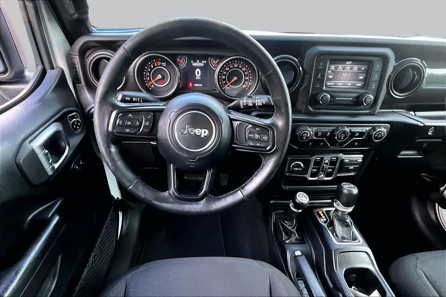 Used 2019 Bright White Clearcoat Jeep Sport Altitude image 6