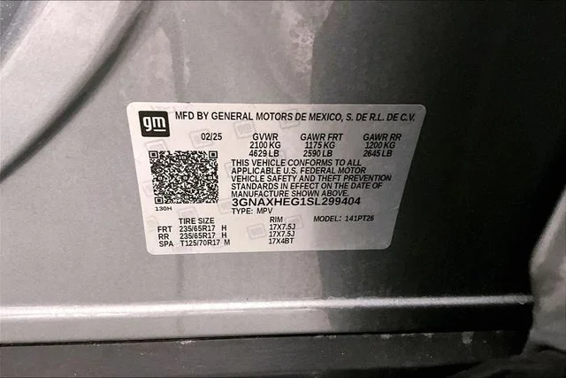 Used 2025 Sterling Gray Metallic Chevrolet LT image 38