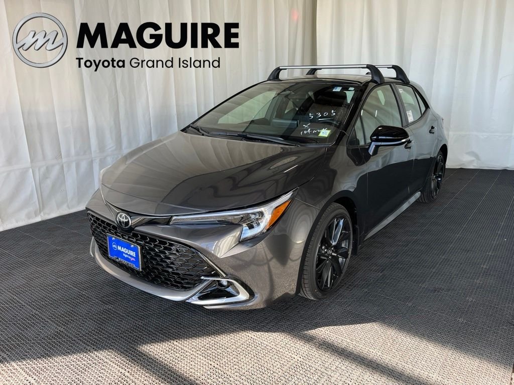 New 2026 Magnetic Gray Metallic with Midnight Black Metallic roof Toyota XSE image 1