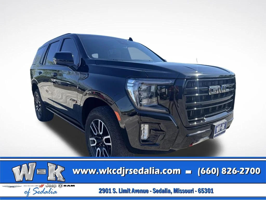 Used 2024 Black GMC AT4 image 1