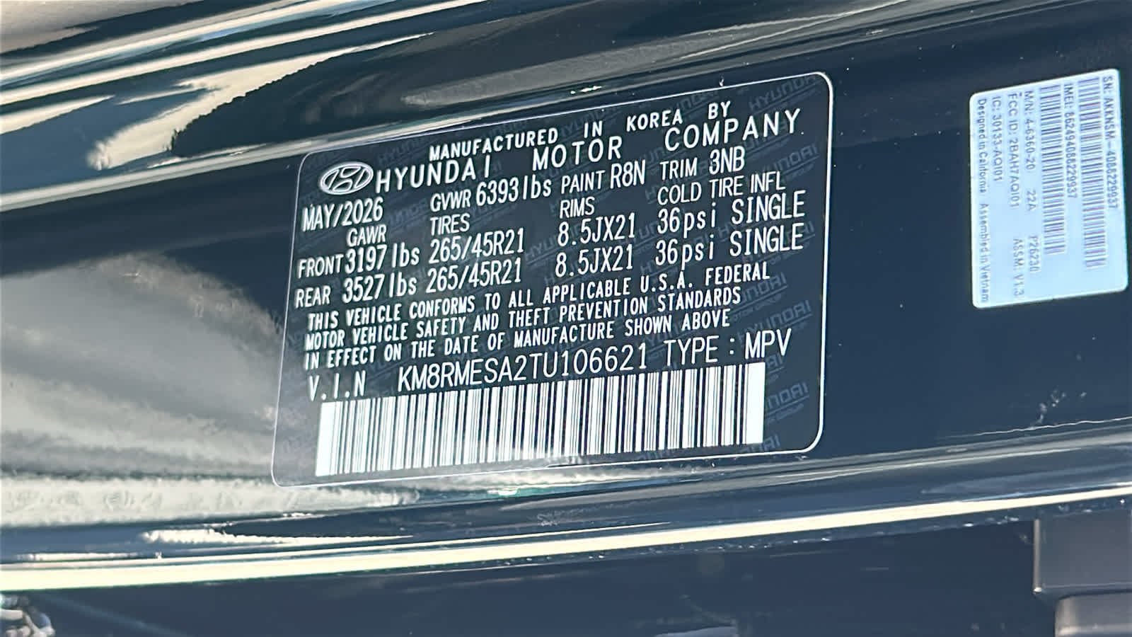 New 2026 Robust Emerald Pearl Hyundai Calligraphy image 30