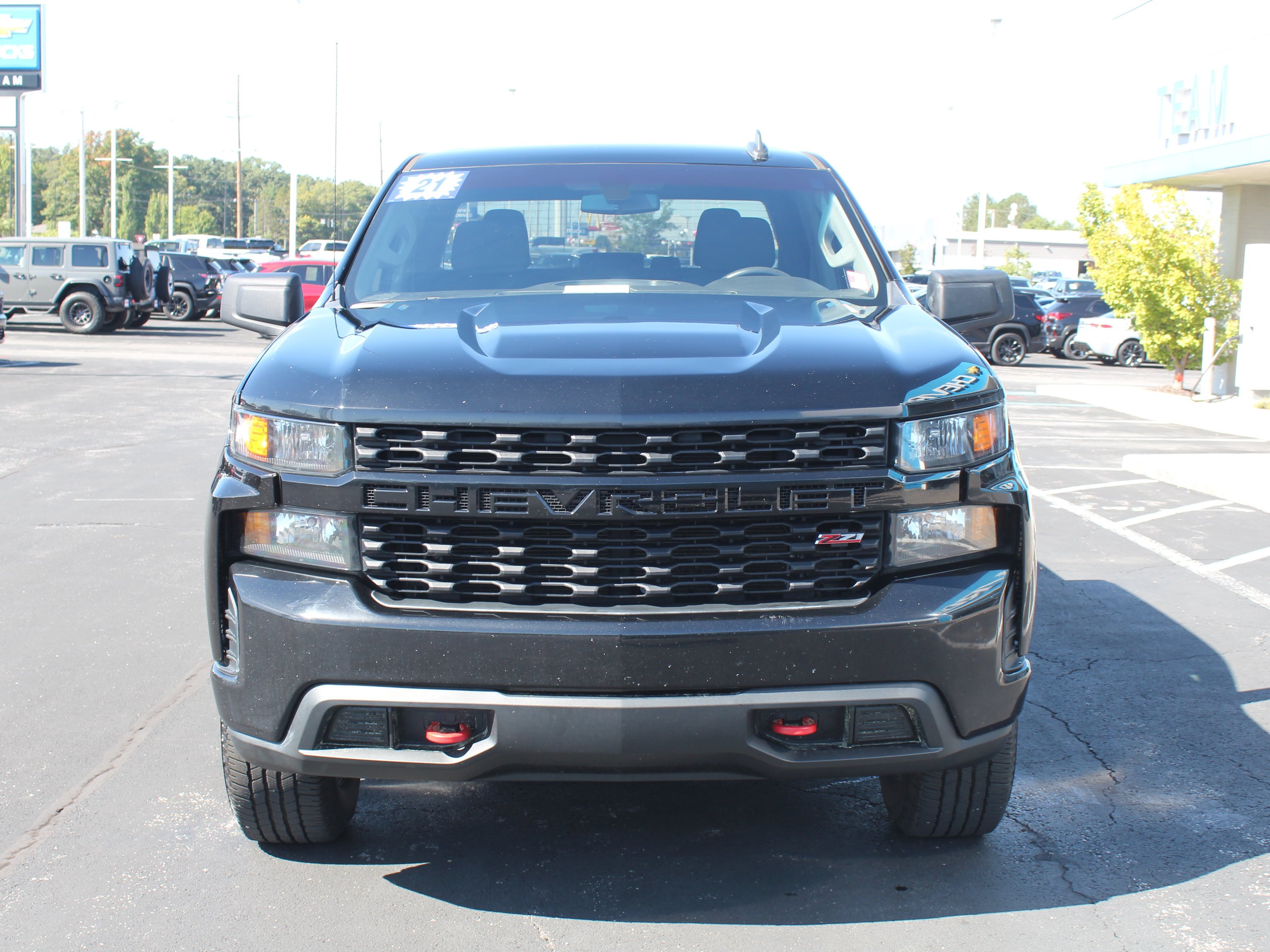Used 2021 Black Chevrolet Custom Trail Boss image 11