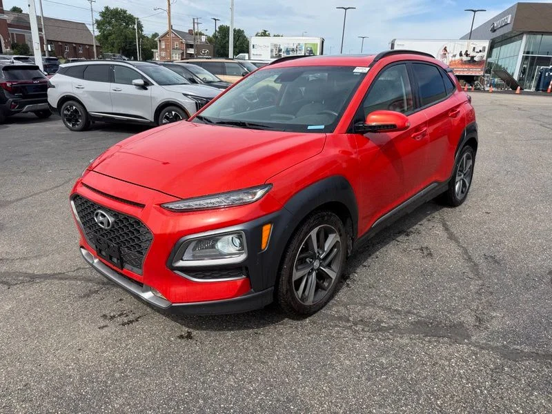 Used 2019 Orange Hyundai Limited image 3