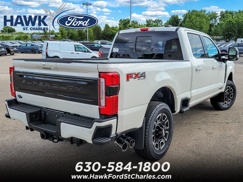 New 2026 Star White Metallic Tri-Coat Ford F-350® Platinum® image 7