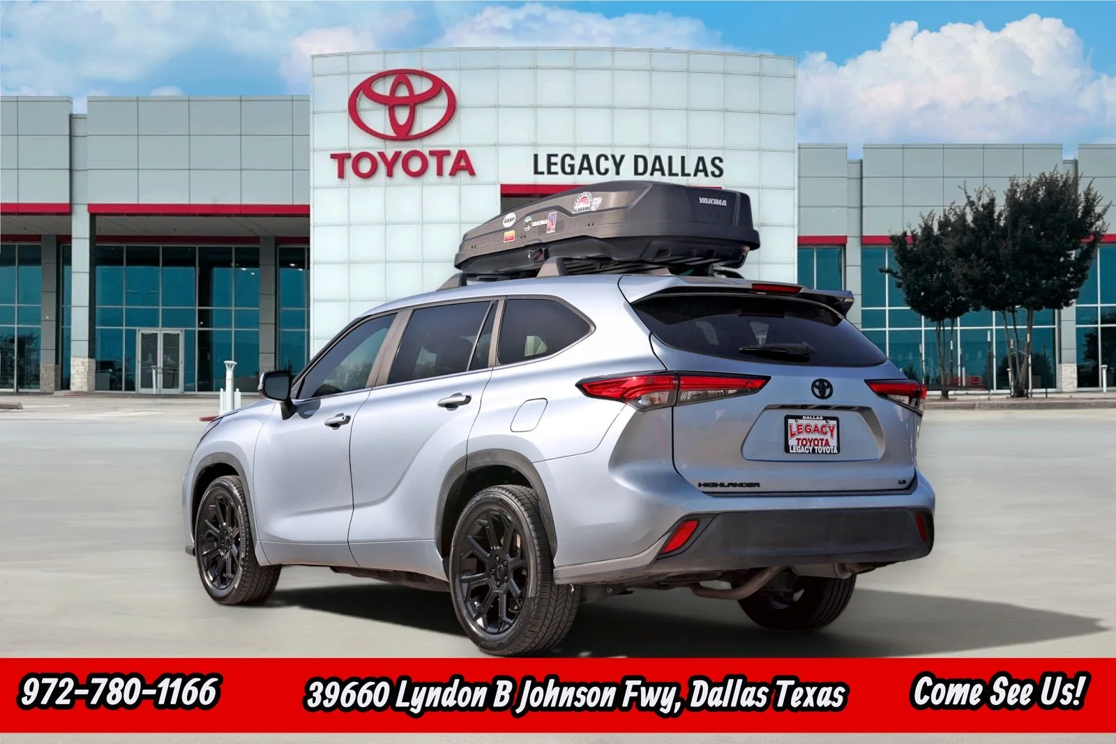 Used 2023 Blue Toyota LE image 7