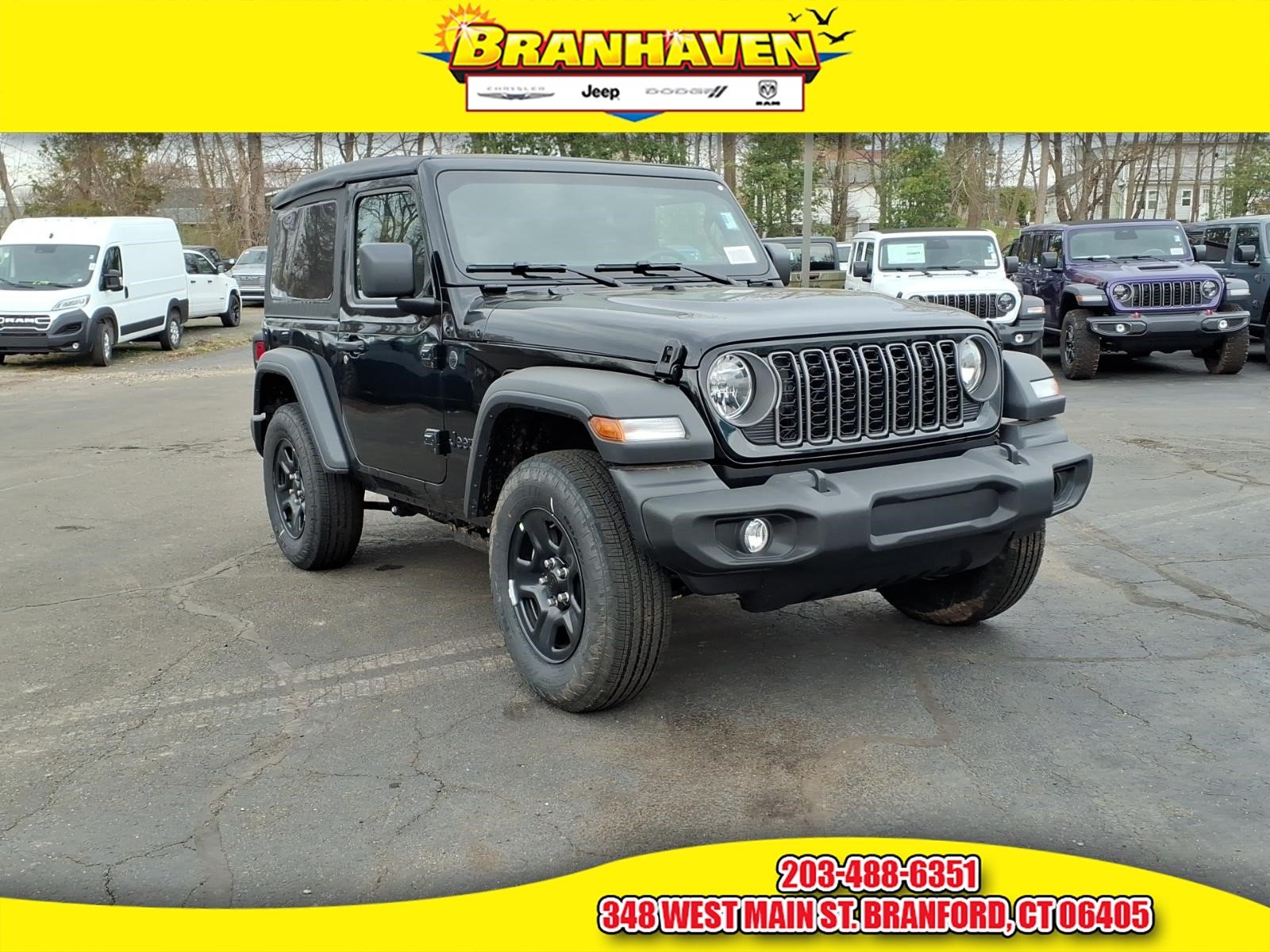 New 2026 Black Clear-Coat Exterior Paint Jeep Sport image 1