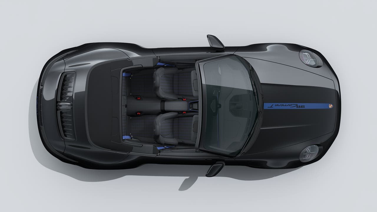 New 2026 Jet Black Metallic Porsche Carrera T image 5