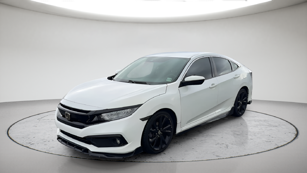 Used 2021 White Honda Sport image 1