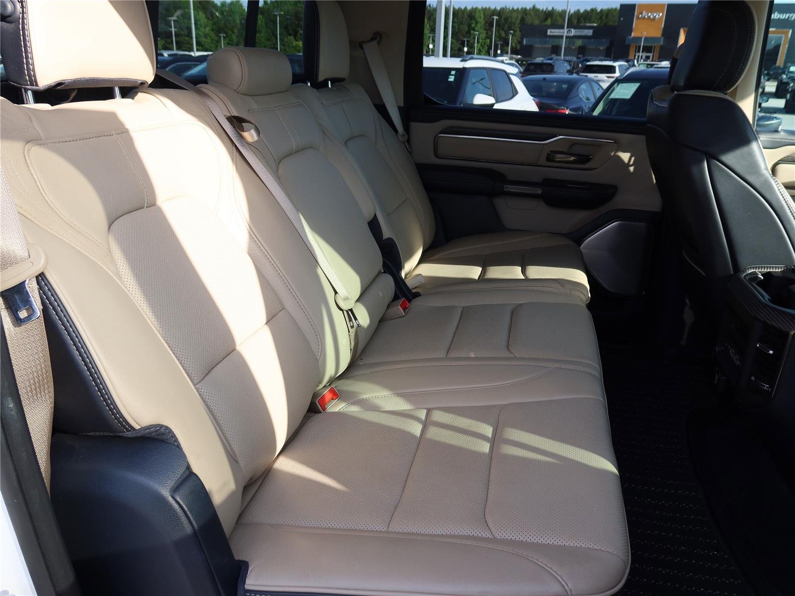 Used 2020 Ivory White Tri-Coat Pearlcoat Ram Limited image 8
