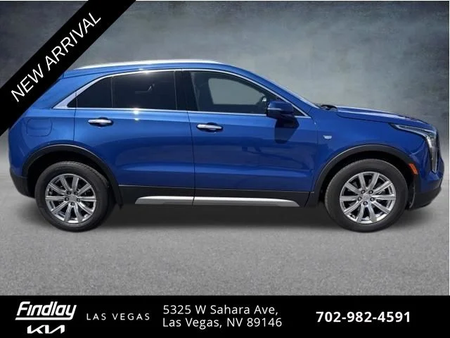 Used 2023 Blue Cadillac Premium Luxury image 4