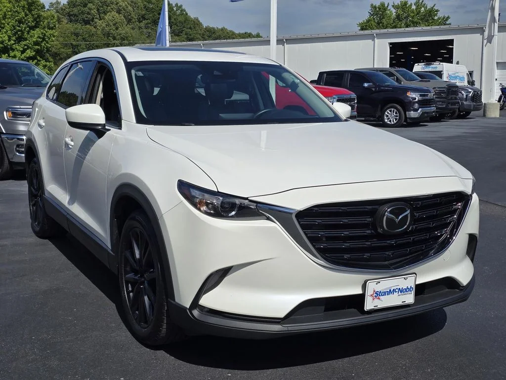 Used 2023 Snowflake White Pearl Mica Mazda Touring Plus image 3