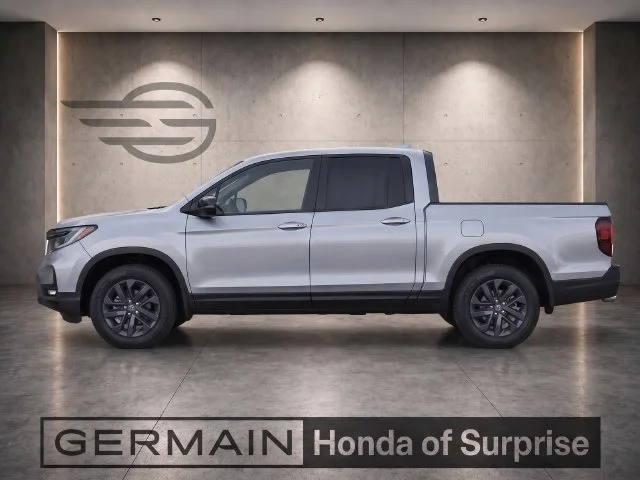 Used 2023 Lunar Silver Metallic Honda Sport image 3