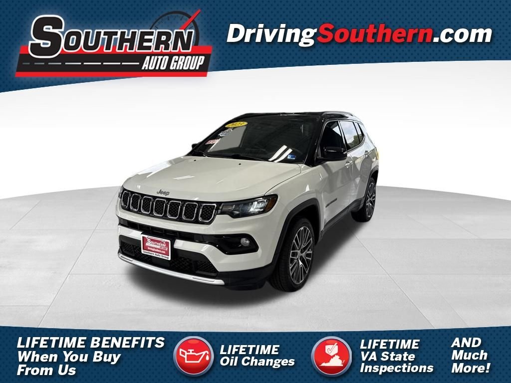 Used 2023 White Jeep Limited image 1