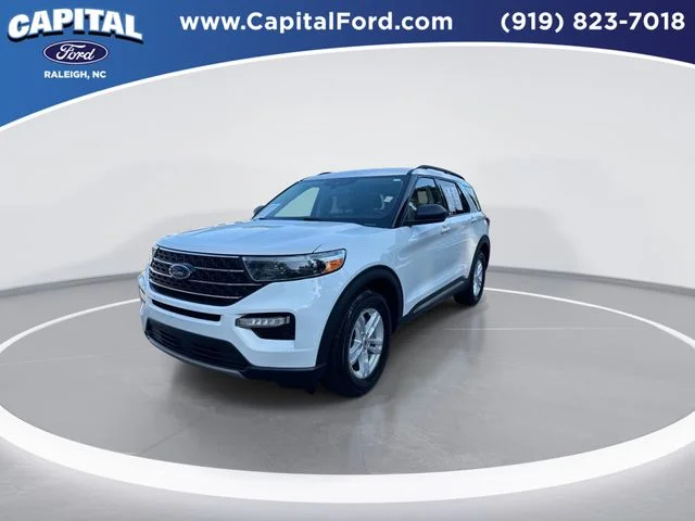 Used 2021 White Ford XLT image 4