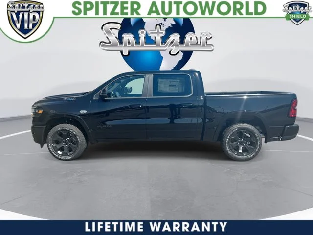 New 2026 Diamond Black Crystal Pearl-Coat Exterior Paint RAM Big Horn/Lone Star image 6