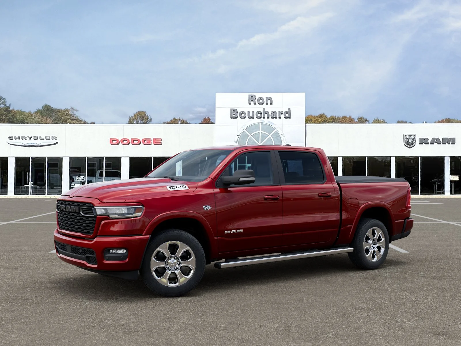 New 2026 Molten Red Pearl-Coat Exterior Paint RAM Big Horn image 28