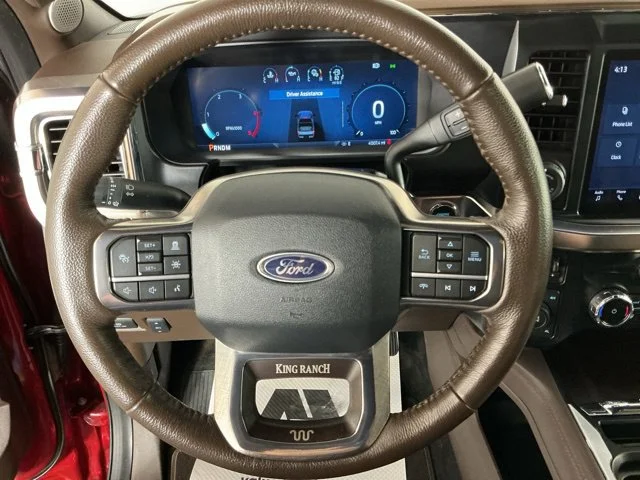 Used 2024 Rapid Red Metallic Tinted Clearcoat Ford King Ranch image 21