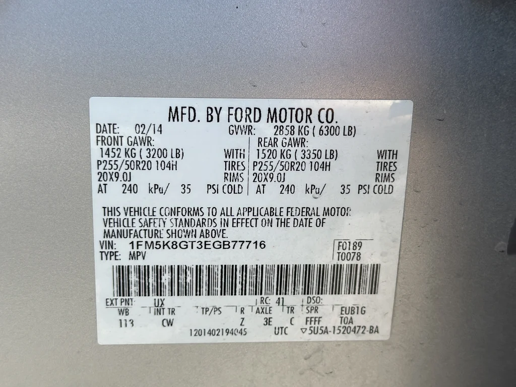Used 2014 Silver Ford Sport image 32