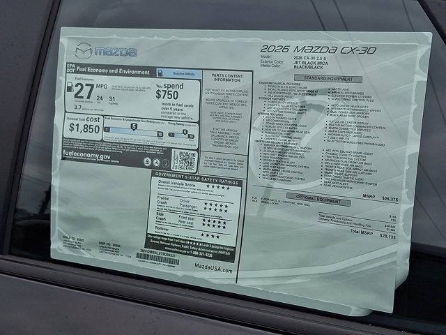 New 2026 Jet Black Mica Mazda 2.5 S AWD image 7
