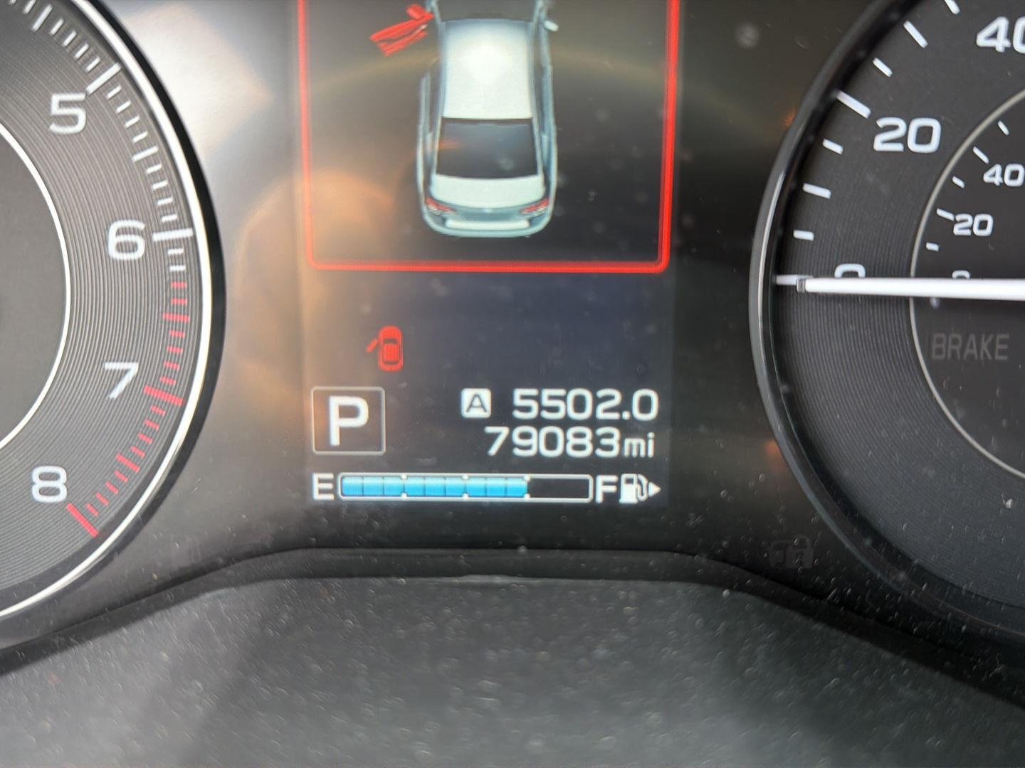 Used 2021 Crystal White Pearl Subaru Base image 7