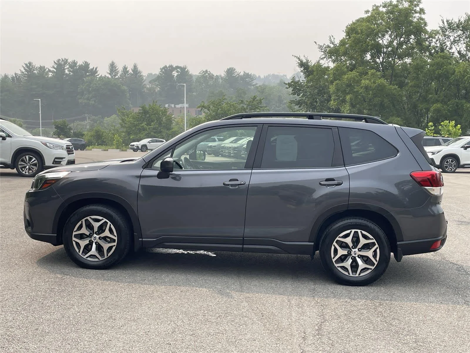 Used 2020 Magnetite Gray Metallic Subaru Premium image 2
