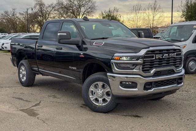 New 2026 Diamond Black Crystal Pearlcoat RAM Big Horn image 2