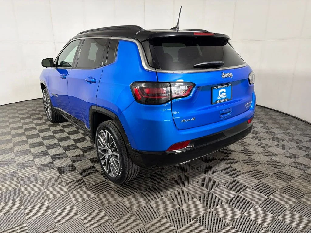 Used 2023 Laser Blue Jeep Limited image 5