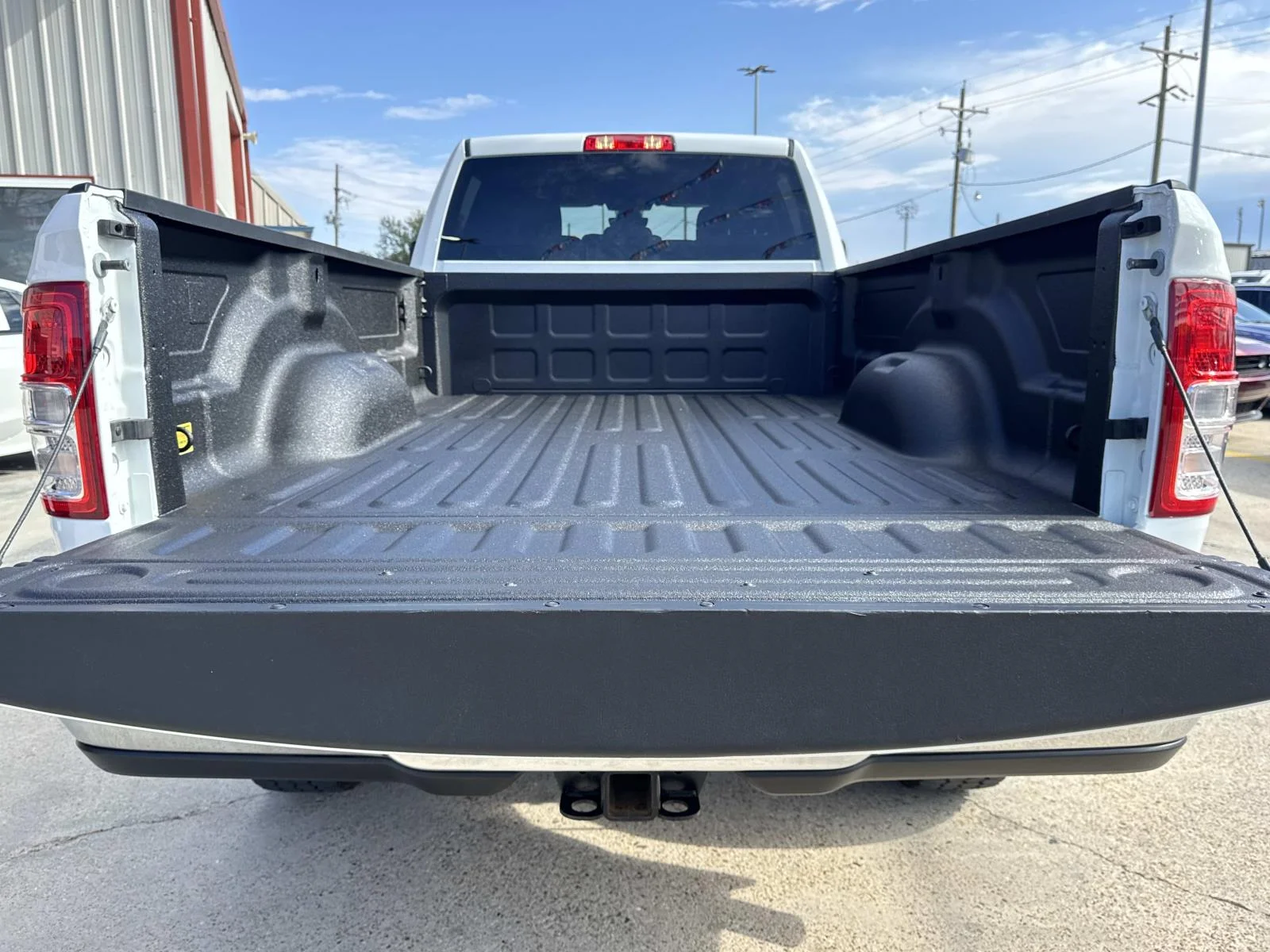 Used 2024 Bright White Clearcoat Ram Big Horn image 8