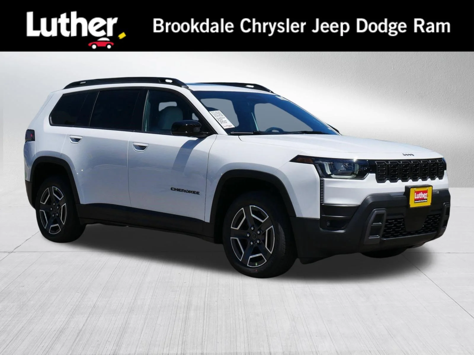 New 2026 Bright White Clearcoat Jeep Limited image 1