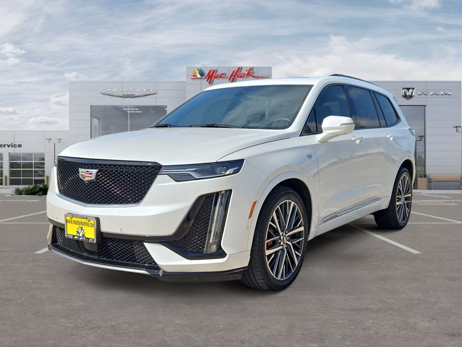 Used 2023 White Cadillac Sport image 1