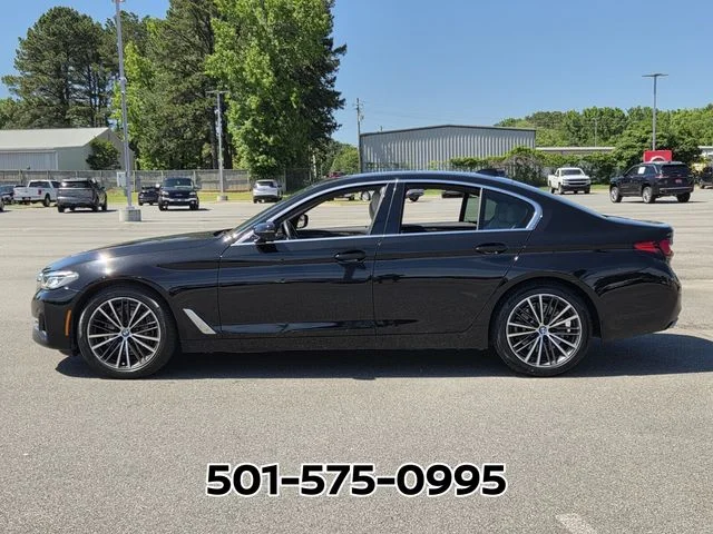 Used 2021 Black BMW 540i image 2