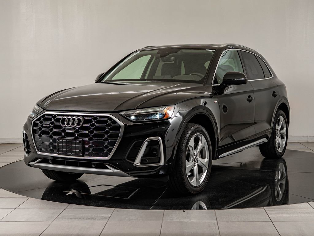 Used 2023 Mythos Black Metallic Audi 45 S line Premium image 1
