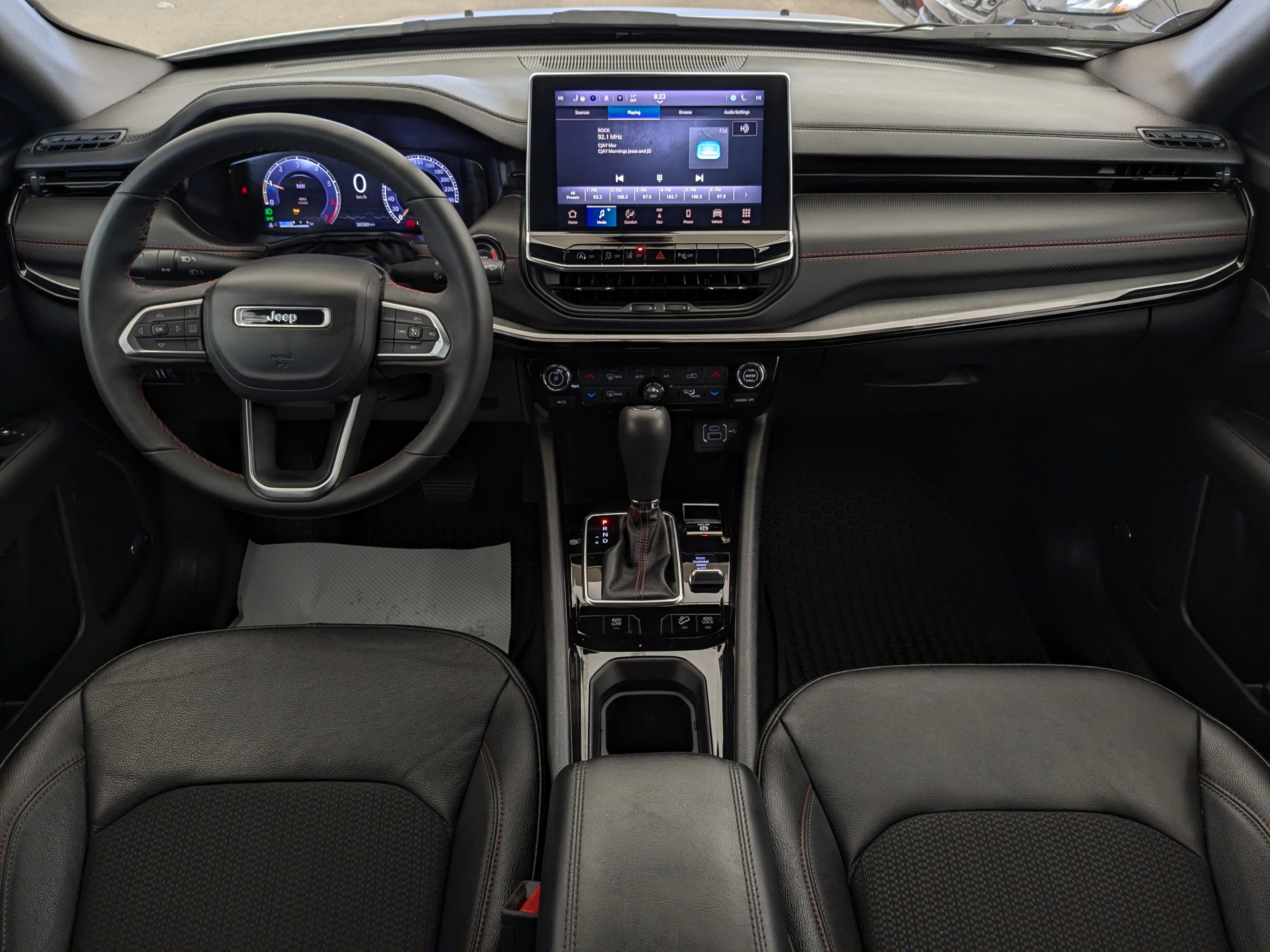 Used 2024 Black Jeep Trailhawk - Sun & Sound Group - Dual Pane Sunroof - Leather - NAV & More image 27