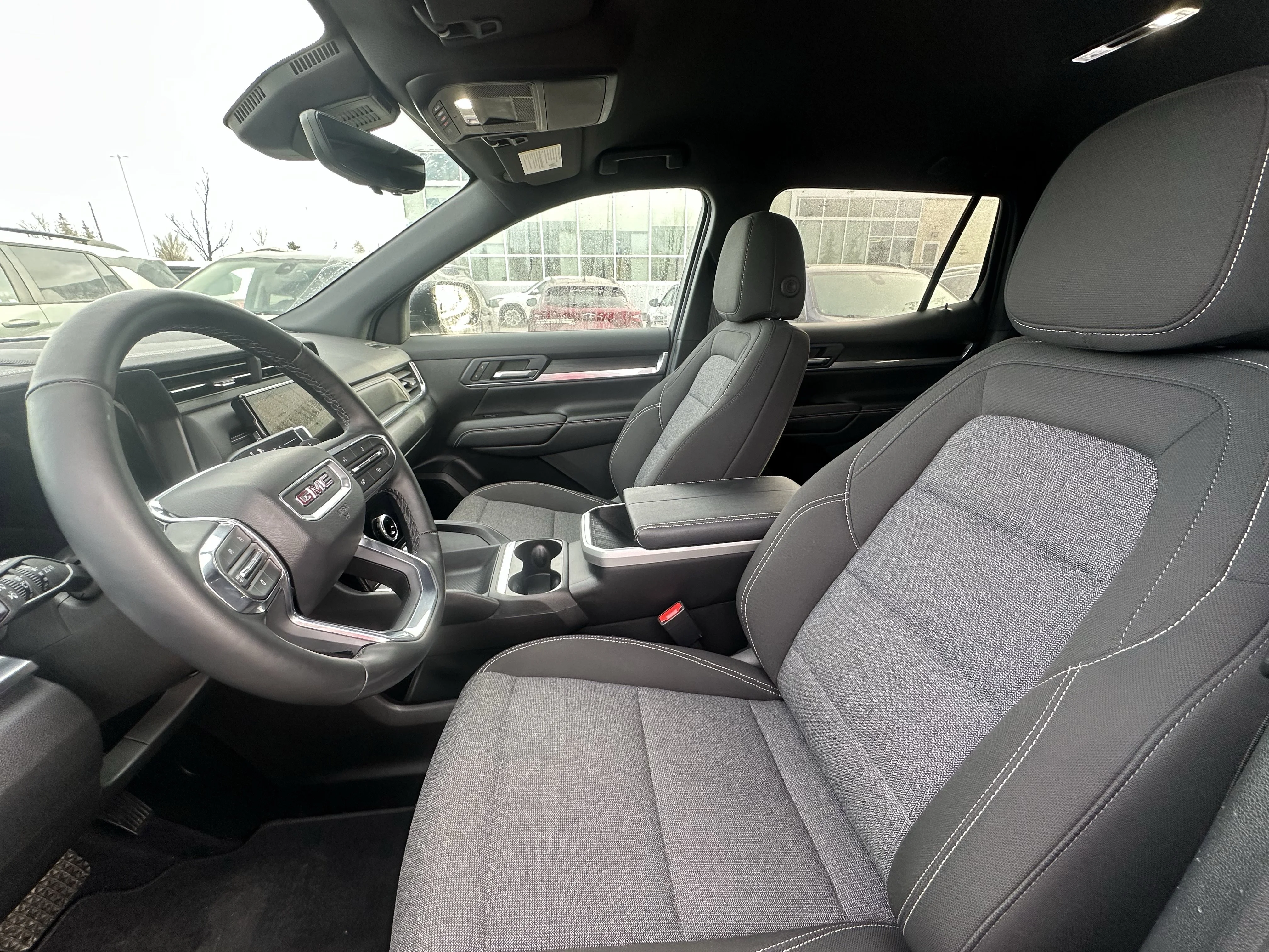Certified Used 2025 White GMC AWD Elevation image 10