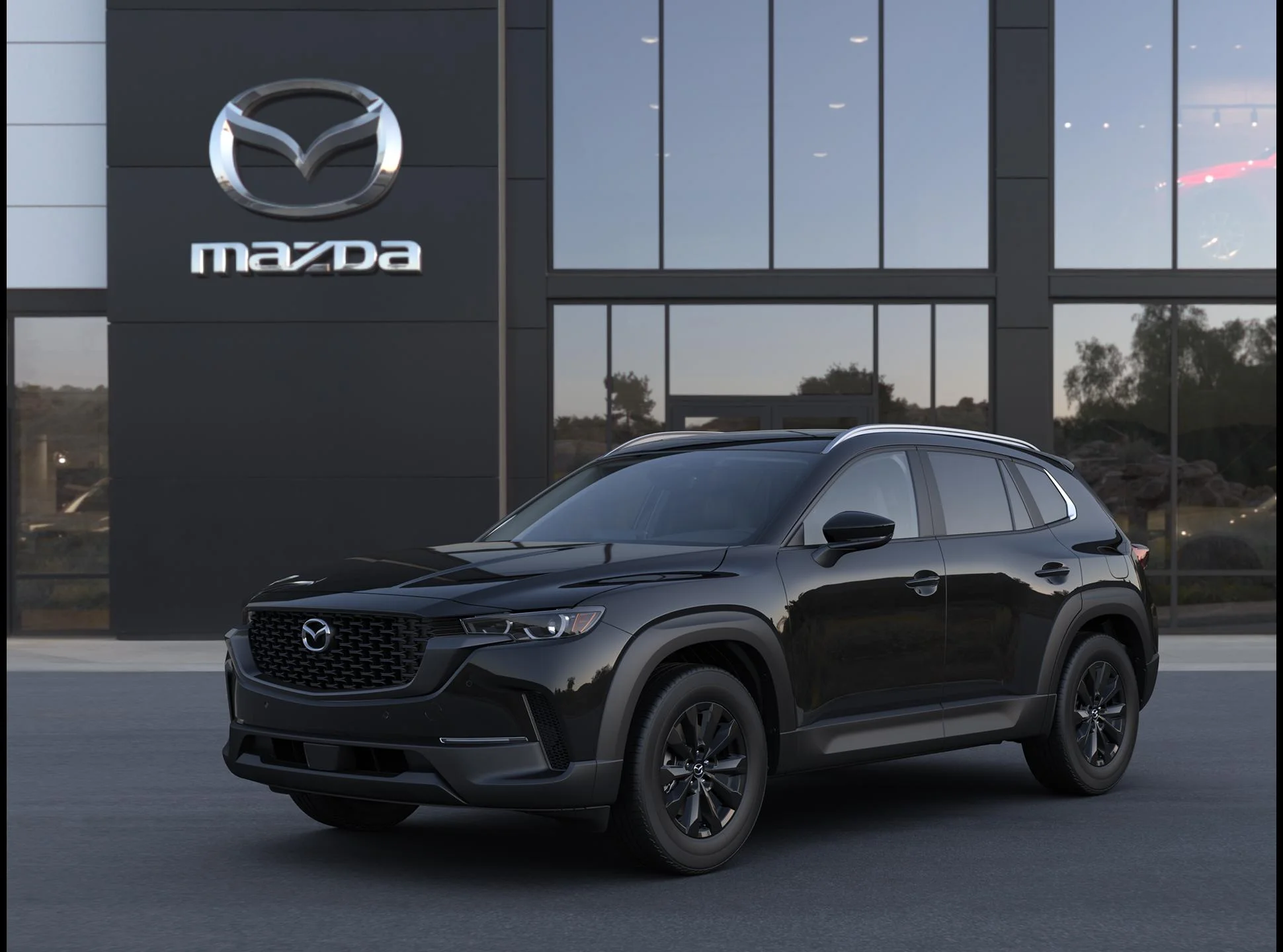 New 2026 Jet Black Mica Mazda 2.5 S Preferred AWD image 1
