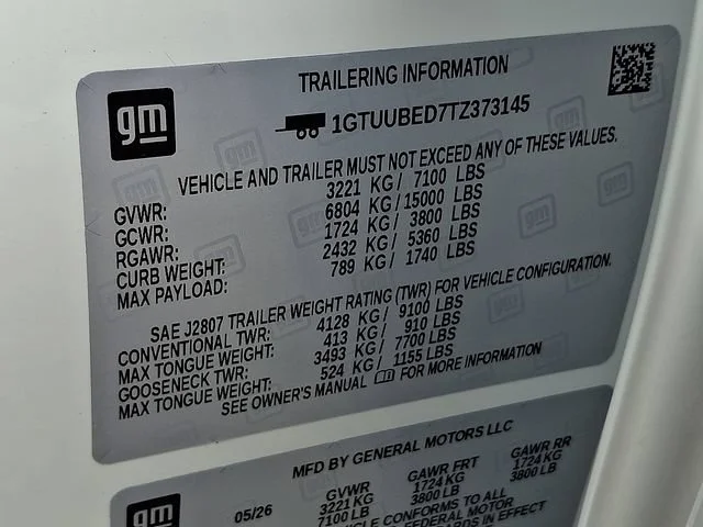 New 2026 Summit White GMC SLE image 21