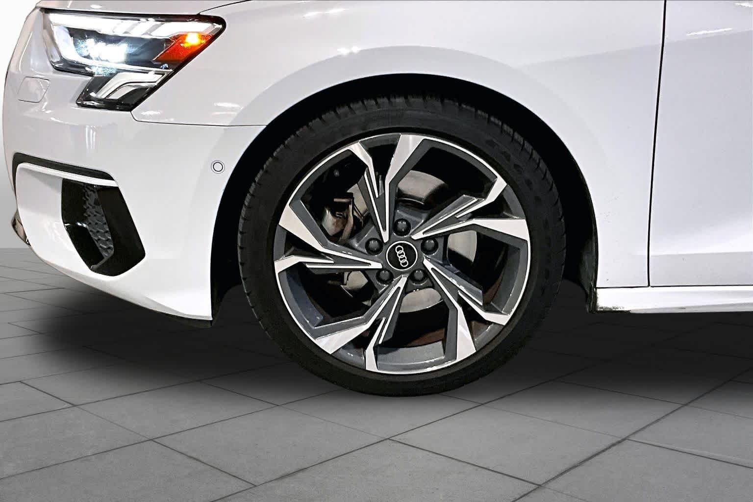 Used 2023 Glacier White Metallic Audi Premium Plus image 10