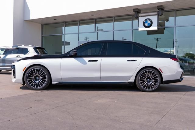 Certified Used 2025 Mineral White Metallic BMW 760i xDrive image 2