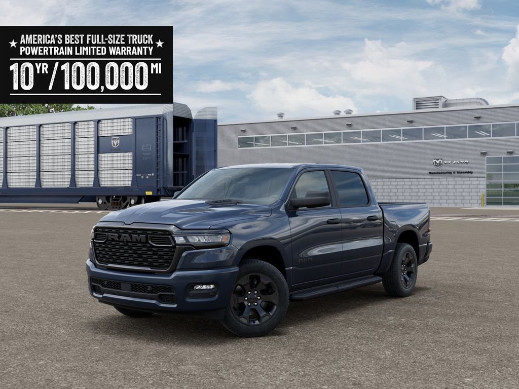 New 2026 Forged Blue Metallic Exterior Paint RAM Tradesman image 1