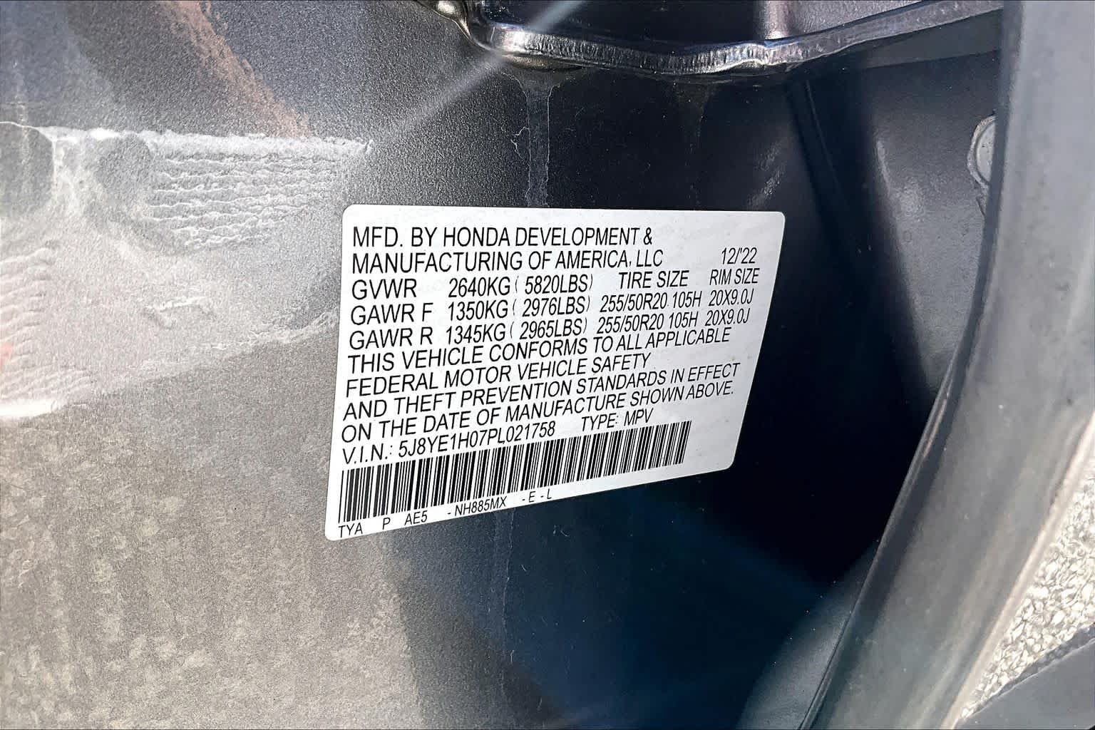 Used 2023 Liquid Carbon Metallic Acura w/A-Spec Package image 34