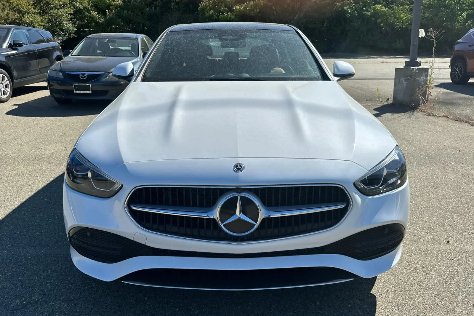 Used 2022 MANUFAKTUR Moonlight White Metallic Mercedes-Benz C 300 image 6