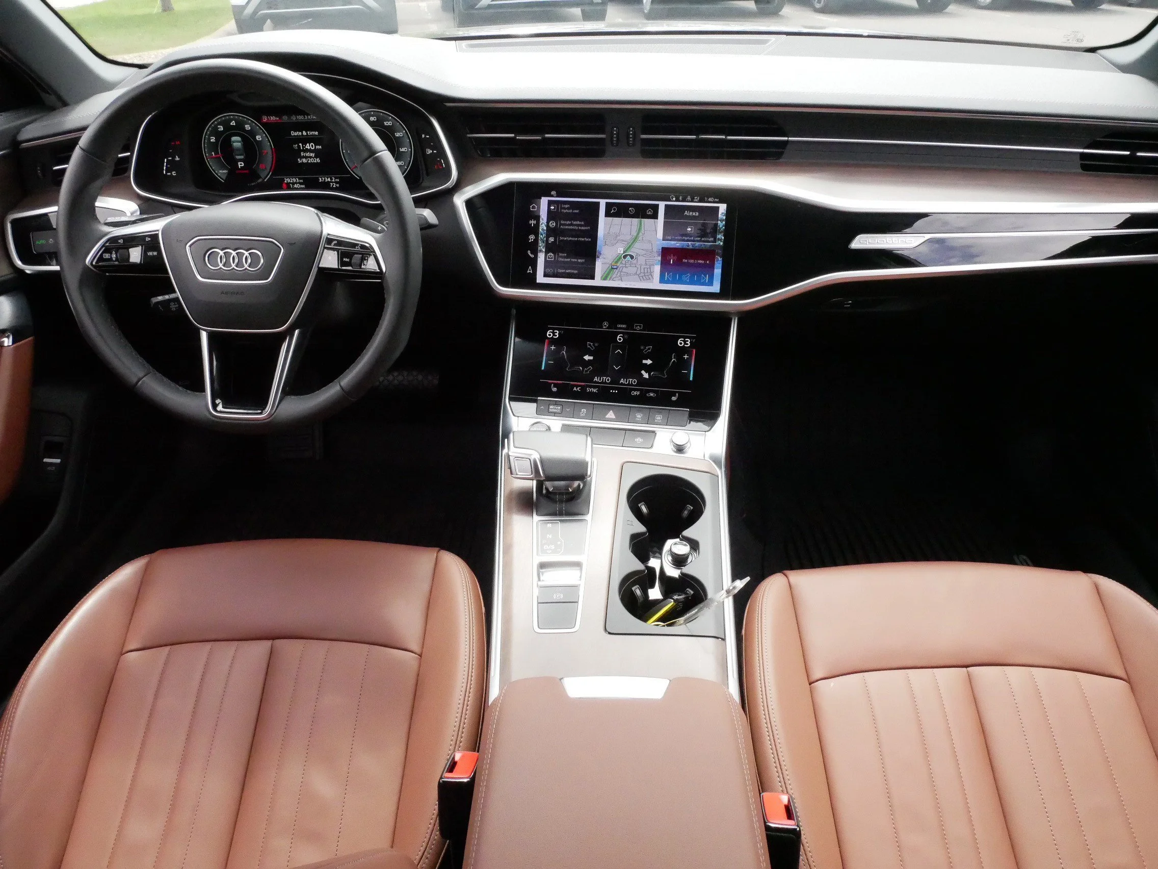 Used 2025 Mythos Black Metallic Audi Premium image 10