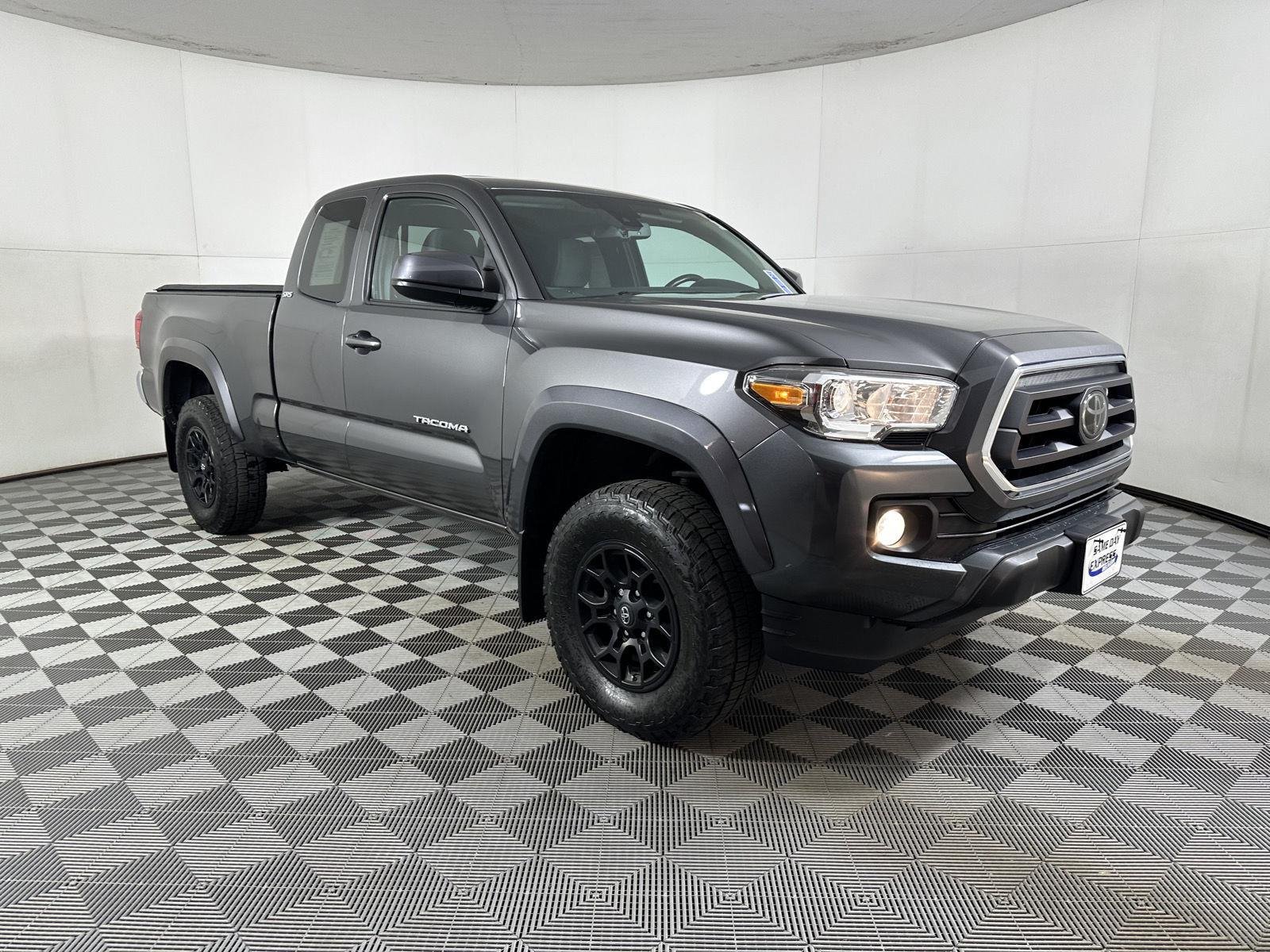 Certified Used 2021 Magnetic Gray Metallic Toyota SR5 image 11